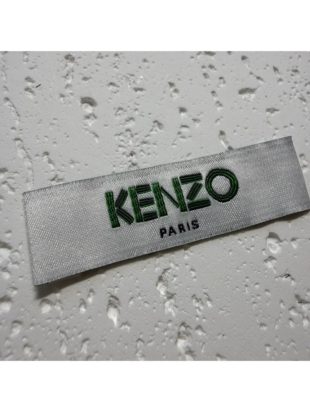 Kenzo 1 Designer Tag LABEL Replacement Sewing Accessories 5.5 X 1.5 cm